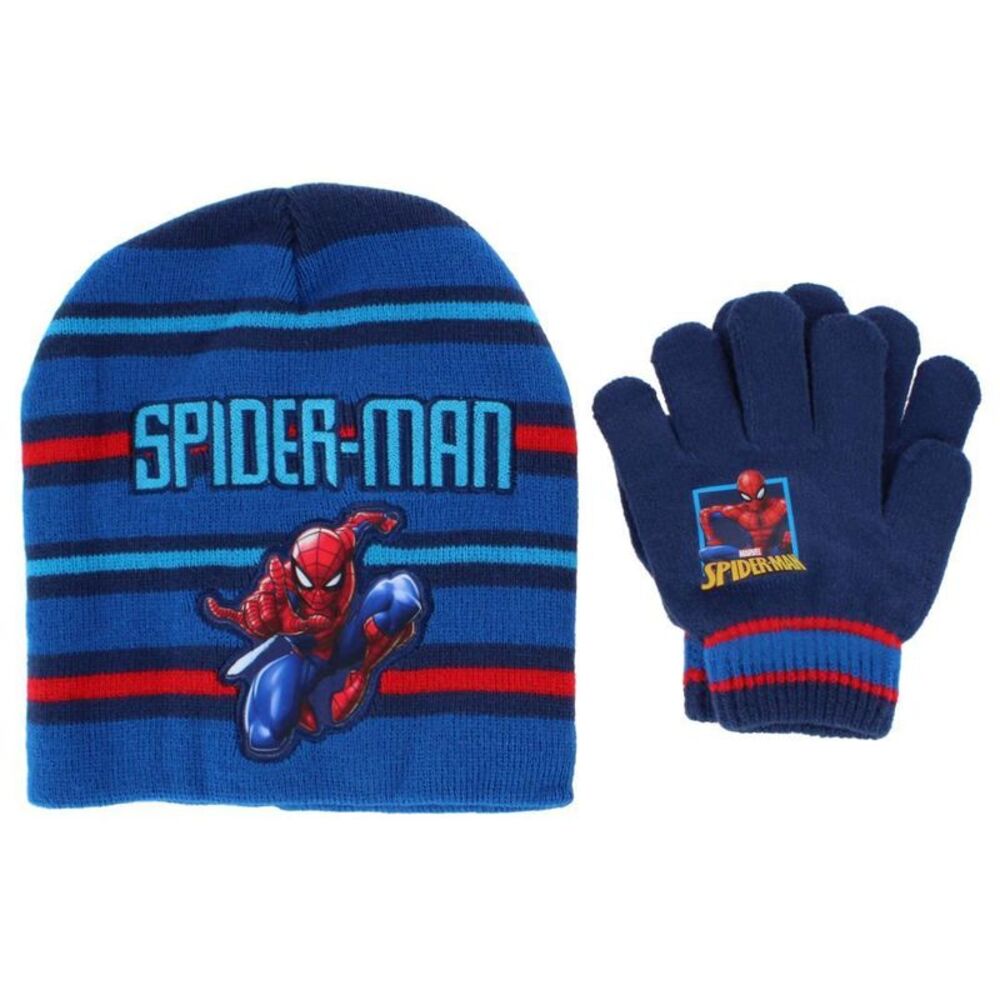 Textiel Trade Boy's Spider-Man Winter Beanie and Gloves Set
